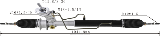 Repuestos De Auto La Plata cremallera de dirección asistida 93238311 95238311 95212633 42588173 2V4B2684 CHEVROLET