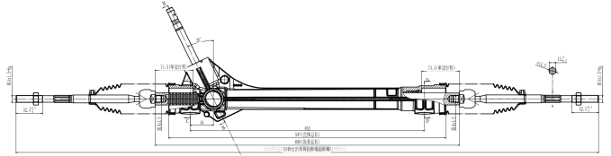 Repuestos De Motos Lima Peru cremallera de dirección asistida 52139594 2V4B2686 CHEVROLET