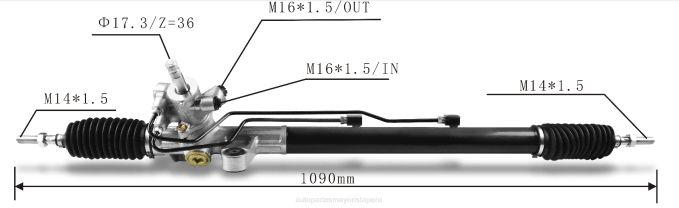 Repuestos De Motos Lima Peru Cremallera de dirección asistida 53601-sda-a04 53601-sda-a02 53601-sdd-a03 2V4B2524 HONDA