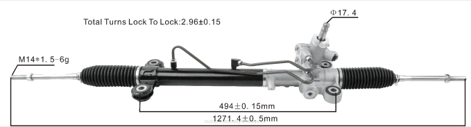 Repuestos Suzuki Motos Peru Cremallera de dirección asistida 53601-swa-q01 2V4B2537 HONDA