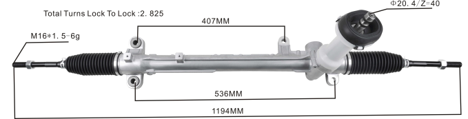Repuestos De Motos Bajaj En Lima Peru cremallera de dirección asistida 56500-c5100 2V4B2727 HYUNDAI/KIA