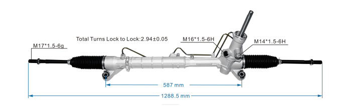 Repuestos De Auto Cerca De Mi cremallera de dirección asistida bp4l-32-110 bp6l-32-110 cc29-32-110a bbl3-32-110a 2V4B2638 MAZDA