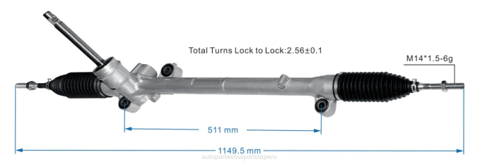 Repuestos De Motos Bajaj En Lima Peru cremallera de dirección asistida gjg9-32-110c 2V4B2646 MAZDA