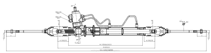 Repuestos De Motos Lima Peru cremallera de dirección asistida mb911897 2V4B2551 MITSUBISHI