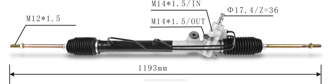 Repuestos De Motos Lima Peru Cremallera de dirección asistida 49001-4z001 49001-4z011 49001-4z700 49001-4z800 49001-f4600 49001-8m720 2V4B2569 NISSAN