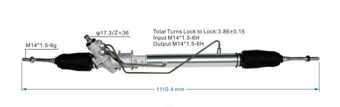 Repuestos De Motos Lima Peru cremallera de dirección asistida 48580-65d51 2V4B2614 SUZUKI