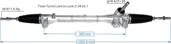 Repuestos De Motos Lima Peru cremallera de dirección asistida 45510-58060 2V4B2497 TOYOTA