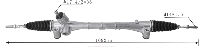 Repuestos De Motos Lima Peru cremallera de dirección asistida 45510-76010 2V4B2461 TOYOTA