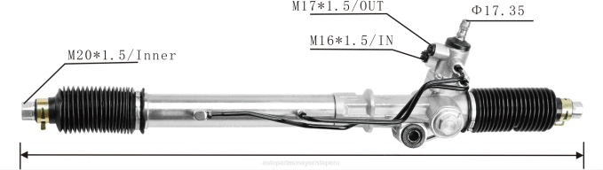 Repuestos De Motos Perú Cremallera de dirección asistida 44250-60012 44200-60351 2V4B2487 TOYOTA